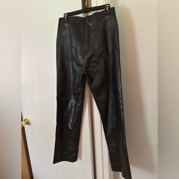 AGOLDE Recycled Leather Fitted 90's in Detox - Picture 7 of 7